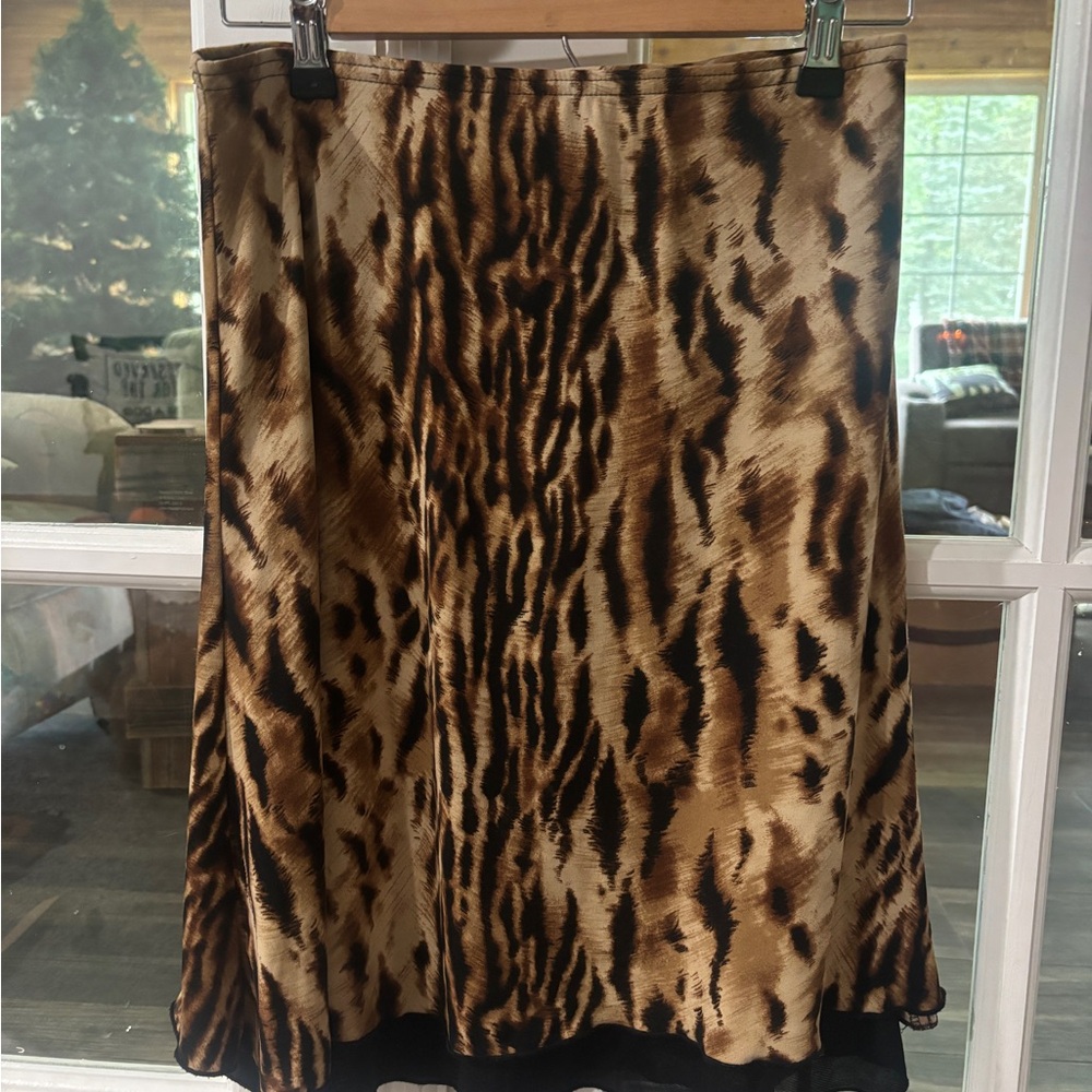 Animal Print Skirt